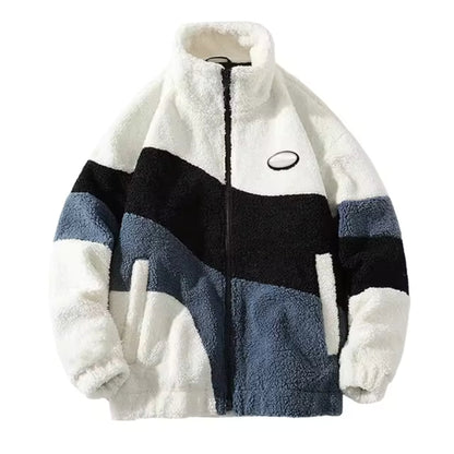 Cozy Mens Fleece Bomber Winter Jacket