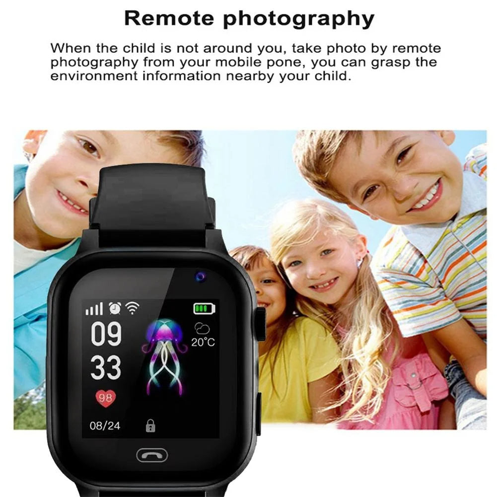 Children's GPS Tracker Watch with Video Call & Emergency Alert