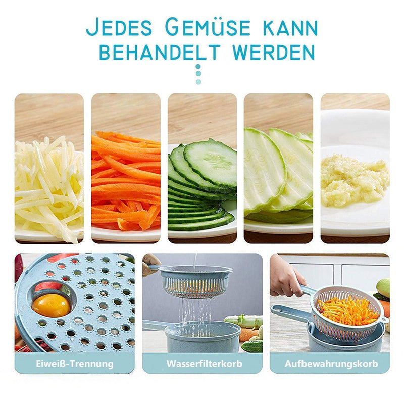 Premium 12-in-1 Kitchen Vegetable Cutter Tool