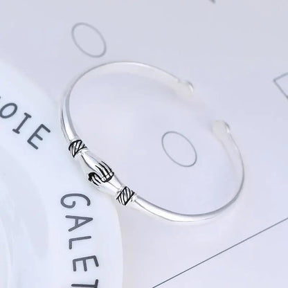 Best Friend Handshake Charm Bracelet