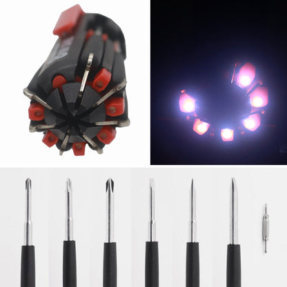Compact Pocket Multi Tool with Flashlight