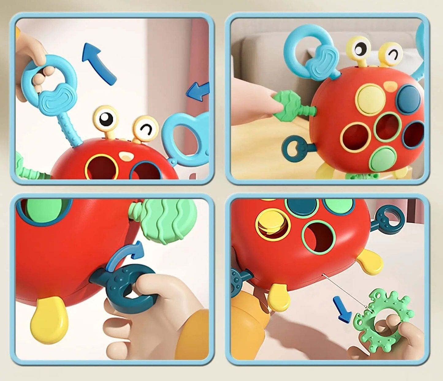 Soft Silicone Baby Teether Toy