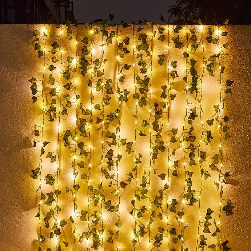 Garden Solar Rattan Hanging Lights