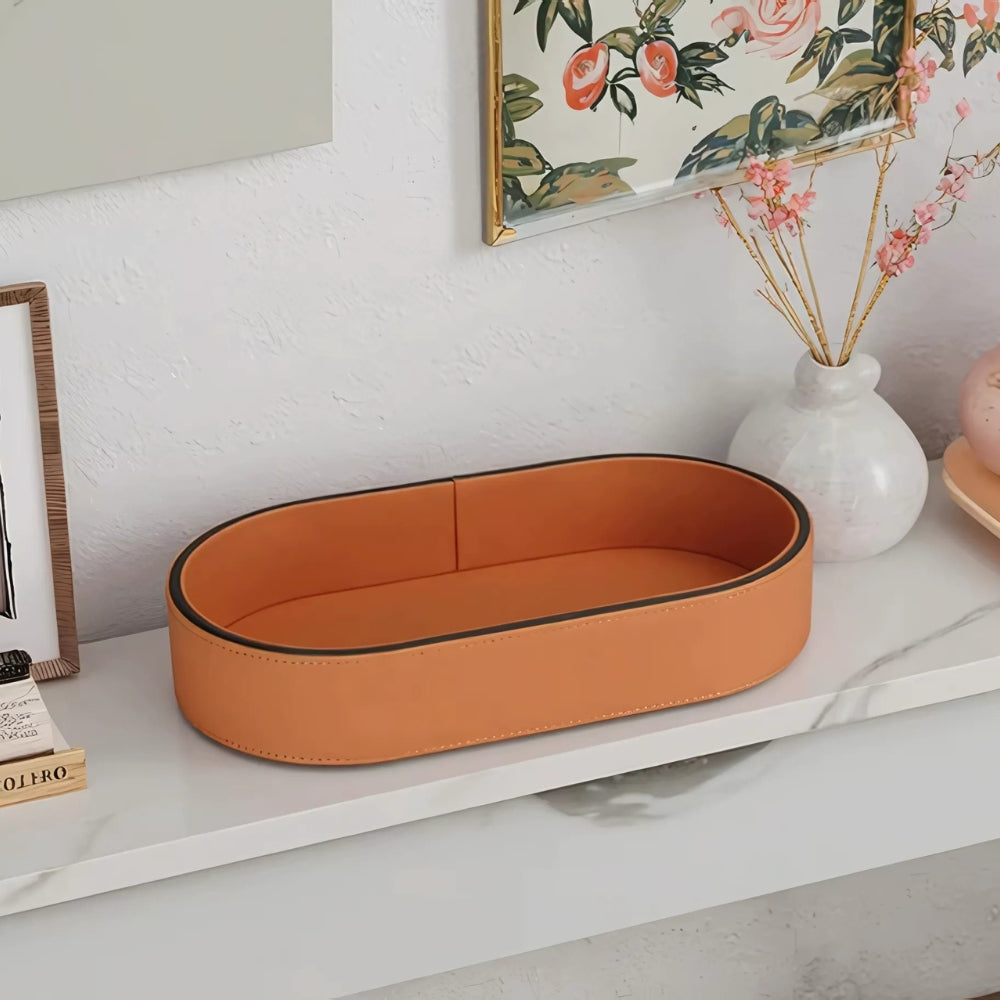 Compact Luxury Desk Tray Organizer