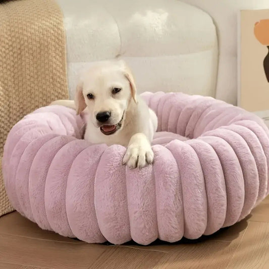 Cozy Soft Round Cat Bed - Luxicro