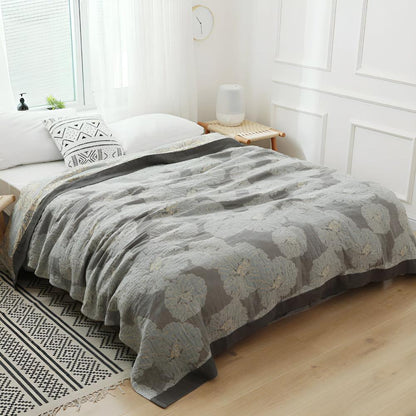Floral Soft Cozy Throw Blanket