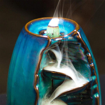 Serenity Waterfall Backflow Incense Burner