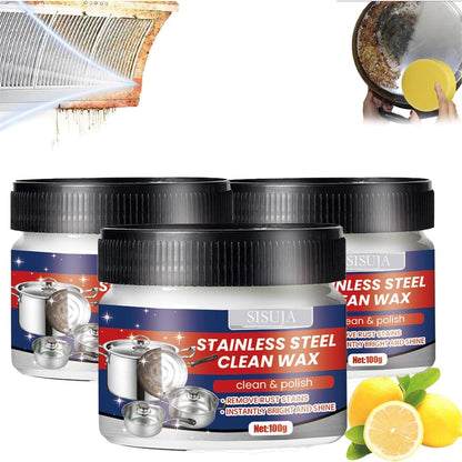 Powerful Steel Cleaning Wax Paste
