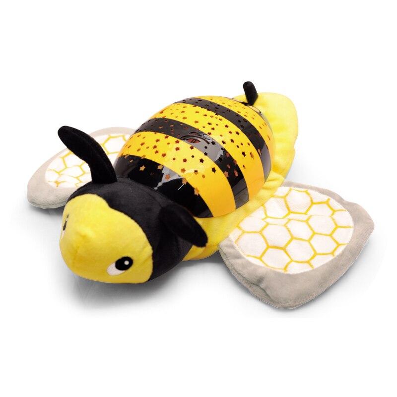 Cuddly Night Light Plush Toy with Music and Star Projector
