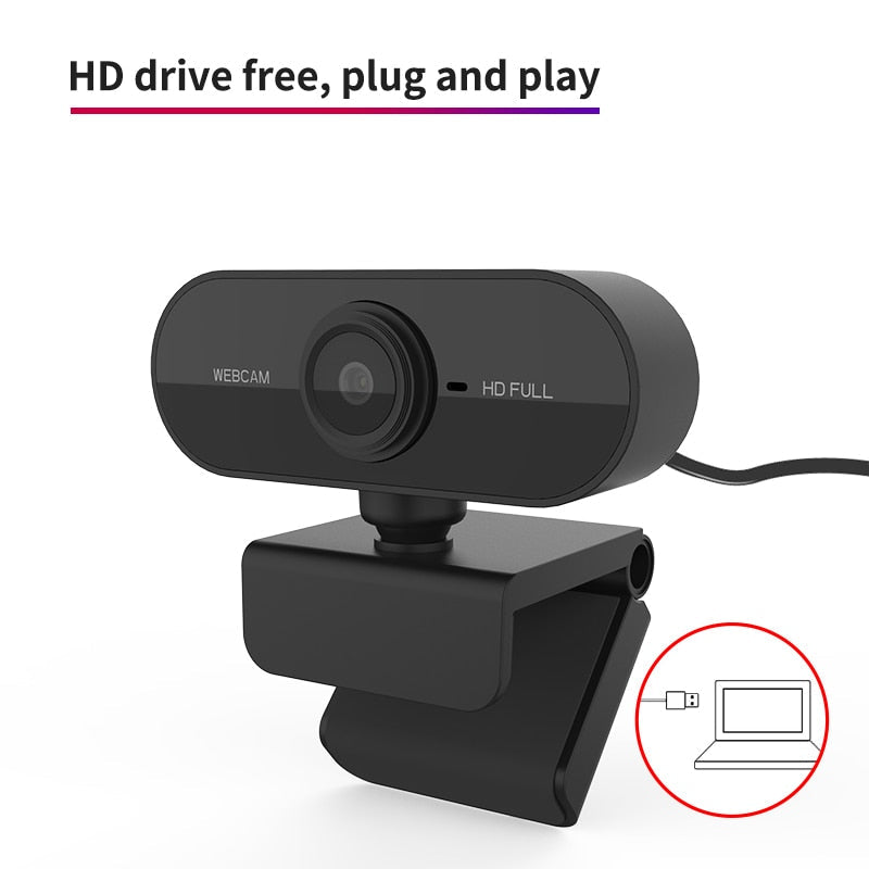 Full HD Laptop Webcam - High Definition PC Camera