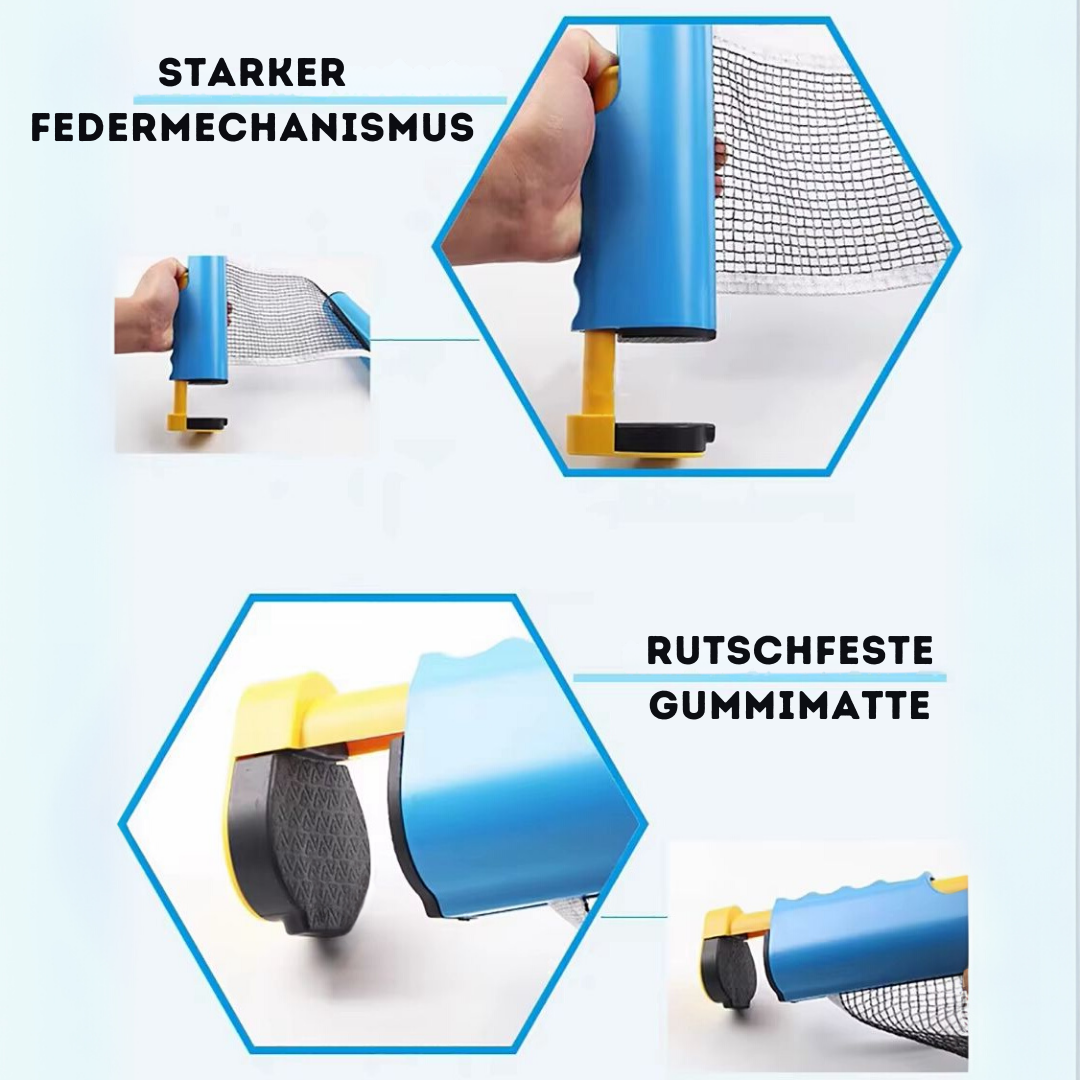 Portable Folding Table Tennis Set