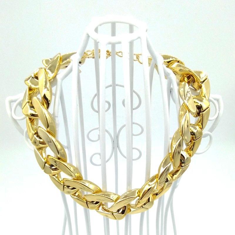 Luxury Pet Gold Chain Choker Collar