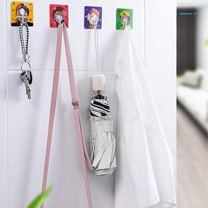 Heavy Duty Adhesive Wall Hooks (10/20/30 Pack)