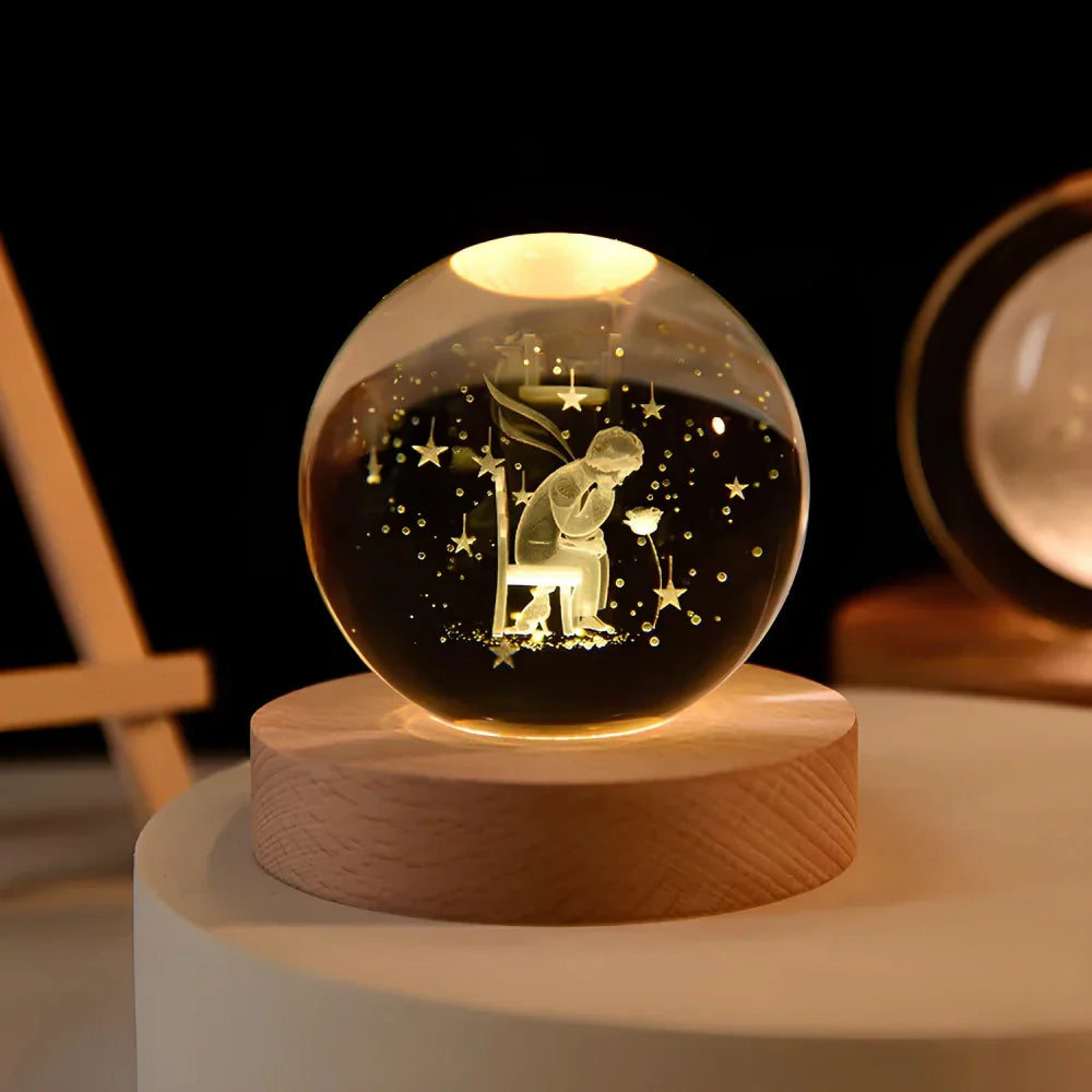 Colorful Globe LED Night Lamp