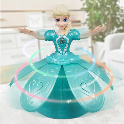 Glittery Singing Princess Toy with Lights