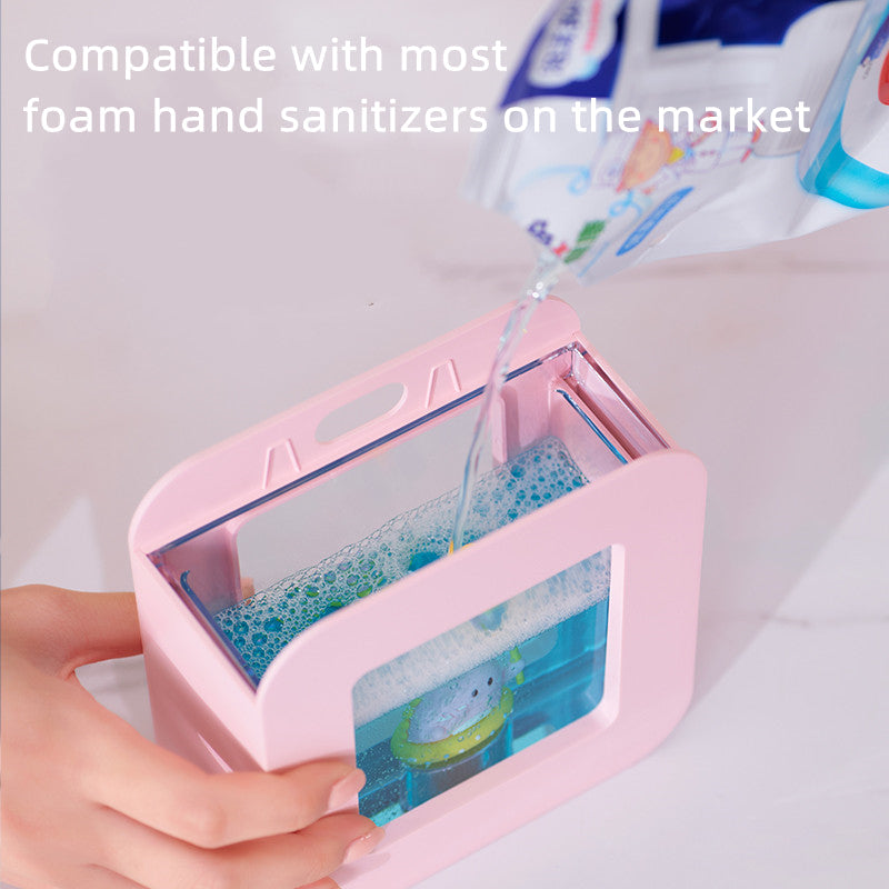 Automatic Pet Friendly Clear Soap Dispenser