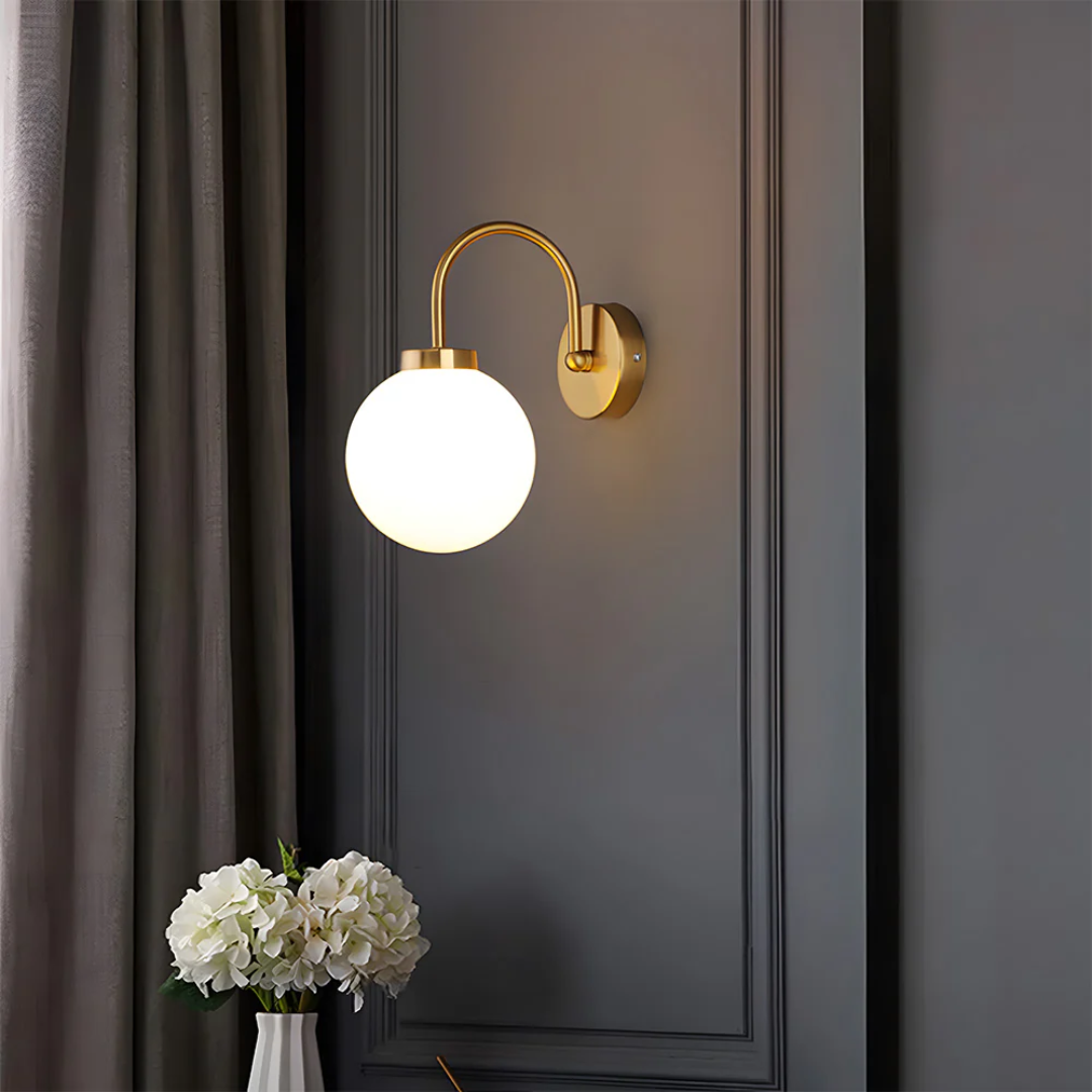 Circular Clear Hanging Lamp
