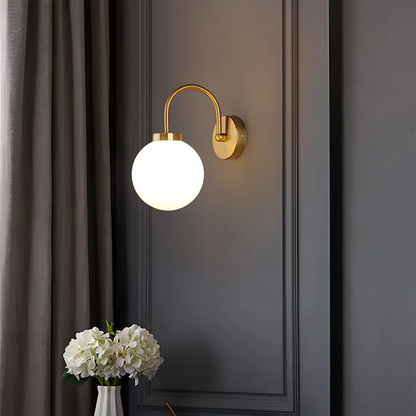 Circular Clear Hanging Lamp