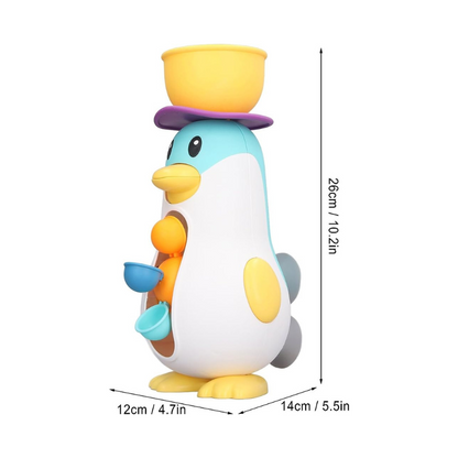 Colorful Fun Penguin Figurine