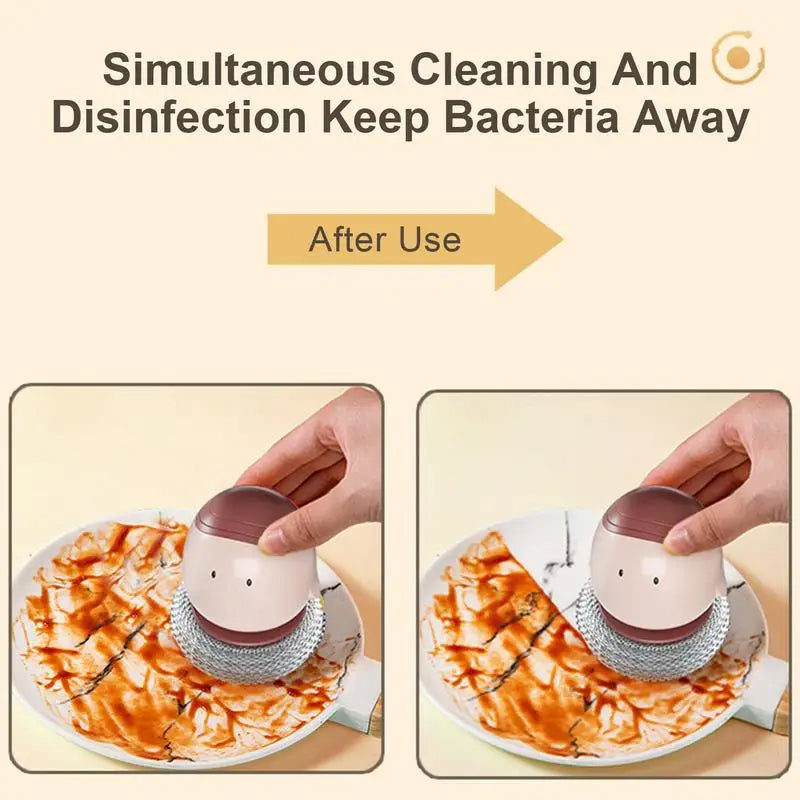 Easy Clean Auto Dish Soap Brush