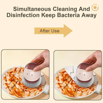 Easy Clean Auto Dish Soap Brush