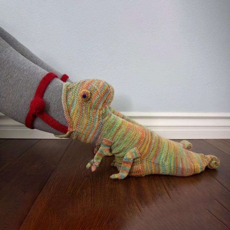 Warm Fun Animal Print Winter Socks