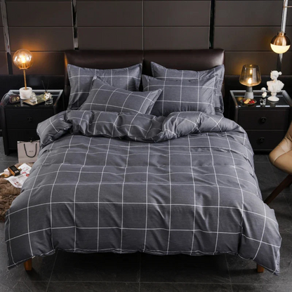 Luxury Plush Bed Duvet Cover Set