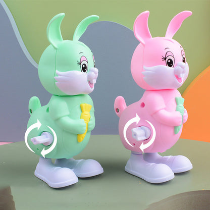 Cute Mechanical Rabbit Figure