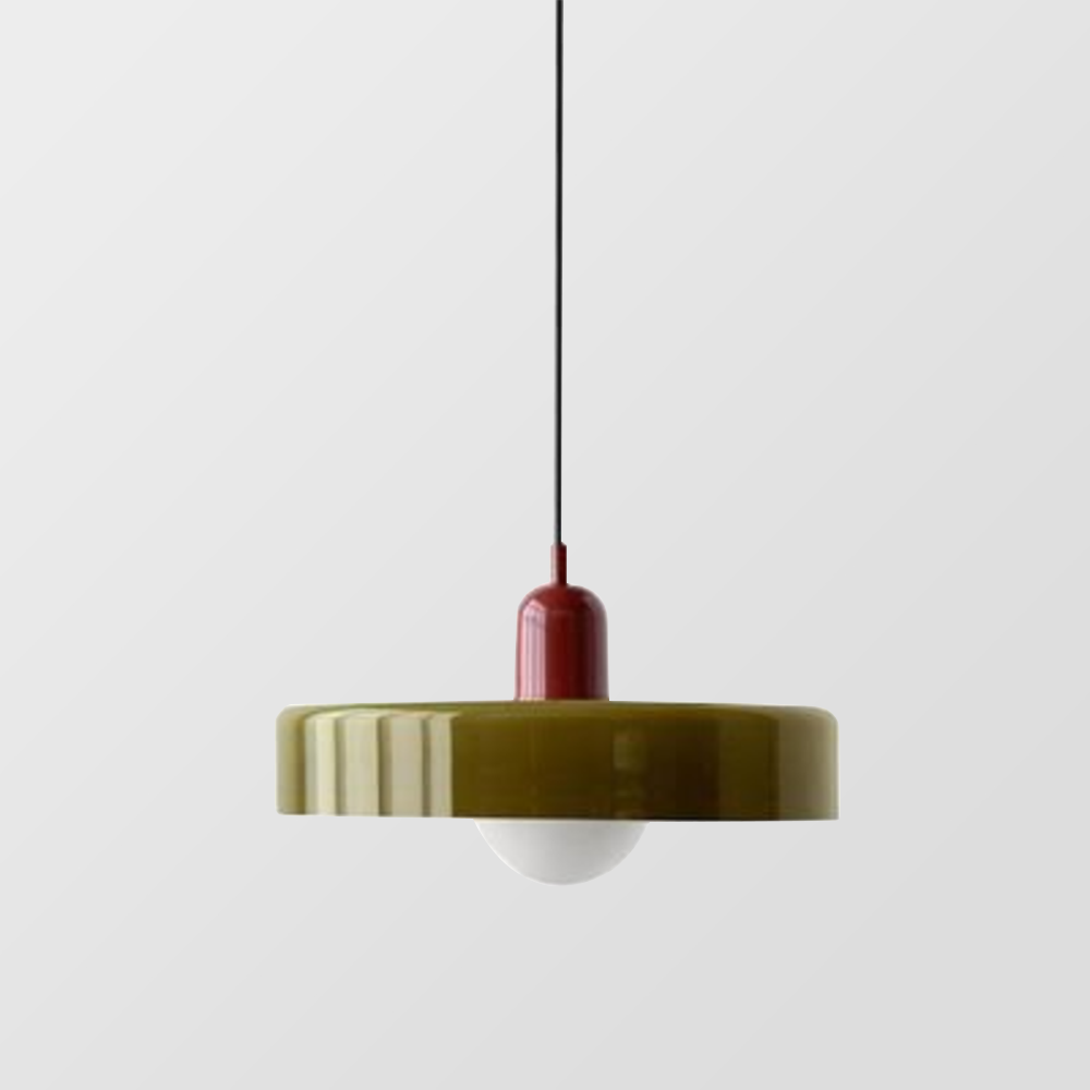 Vibrant Glass Pendant Light in Modern Design - Luxicro