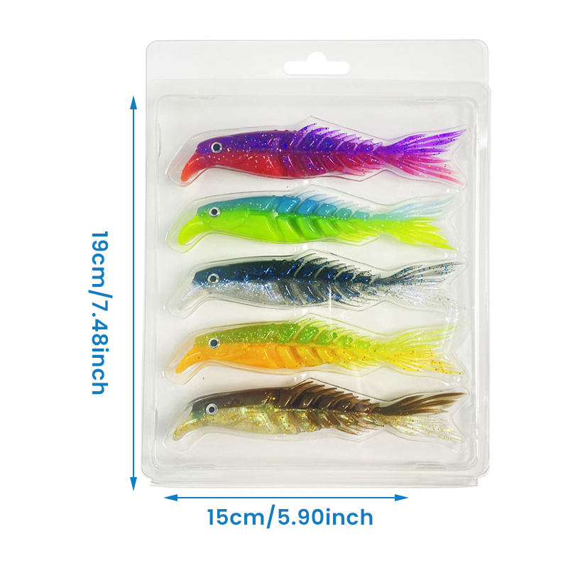 Vibrant Bendy Jointed Fish Toy