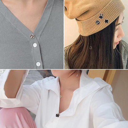 Simple Quick Fix Buttons - 10 Pack No Sew Clips