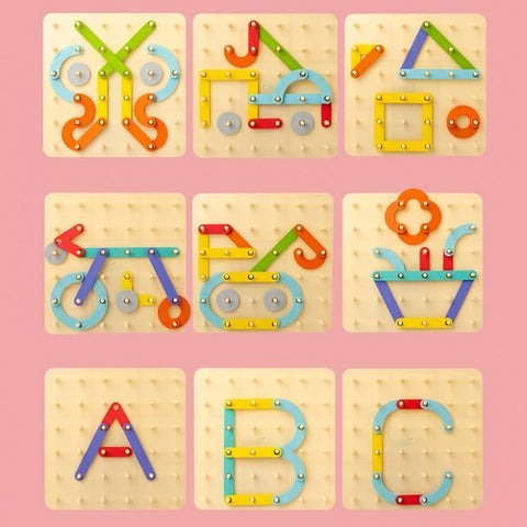 Learning Wood Shape Sorter Toy