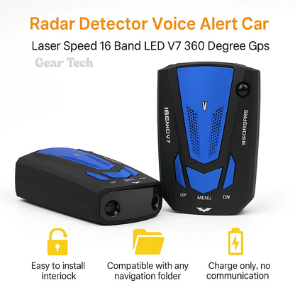 Advanced Radar Detector for Car with Long Range Alert