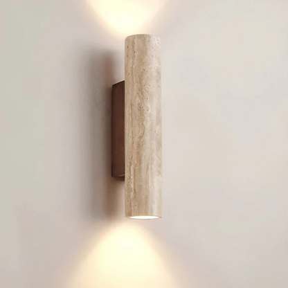 Rustic Rock LED Indoor Wall Lamp