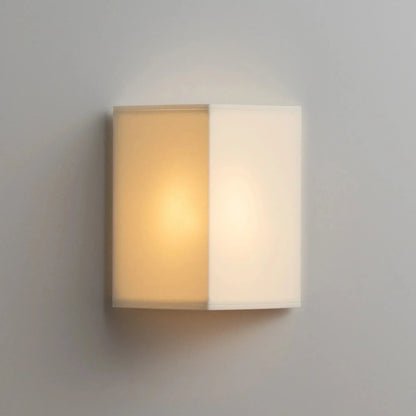 Simple Fabric Wall Lamp in Earthy Tone
