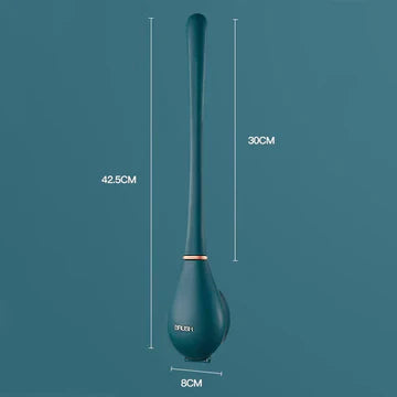 Flexible Rubber Bathroom Toilet Brush - Luxicro