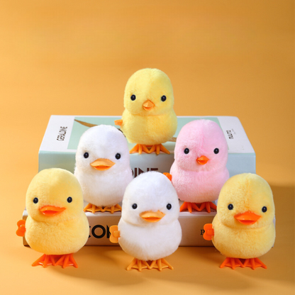 Cute Small Mechanical Chicken Figure