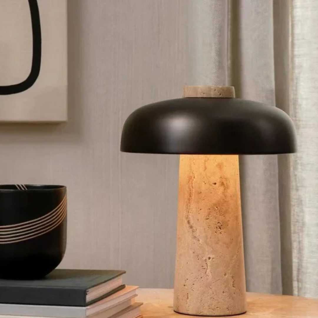 Elegant Marble LED Desk Lamp