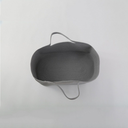 Cozy Newborn Baby Basket with Easy Carry Handles
