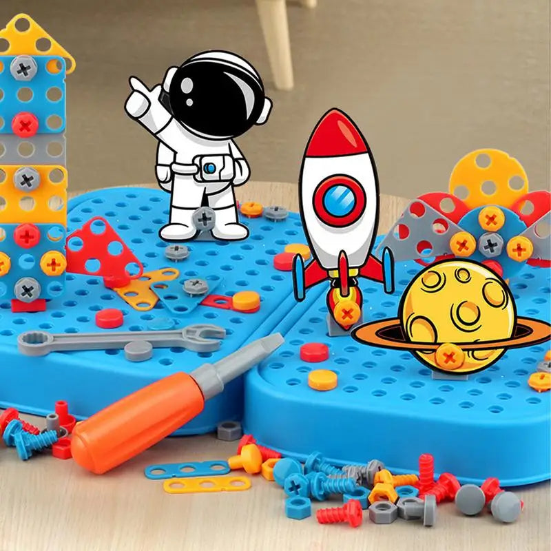 Premium Kids 3D Toolbox Set