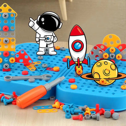 Premium Kids 3D Toolbox Set