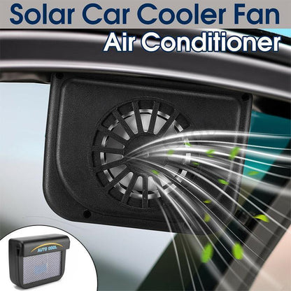 Car Window Solar Powered Air Vent Fan