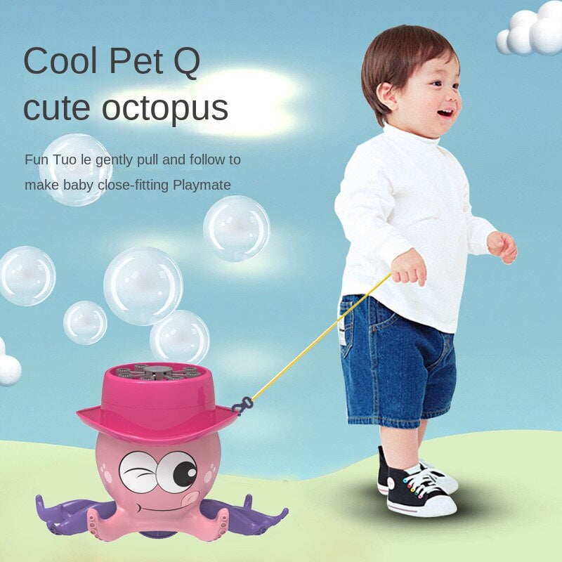Easy Use Automatic Kids Bubble Blaster Machine