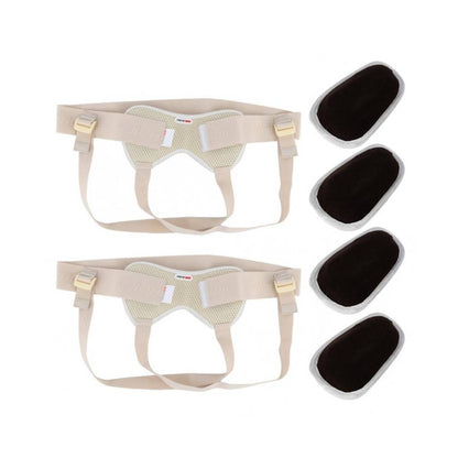 Men's Hernia Support Belt Adjustable Comfort Wrap - Luxicro
