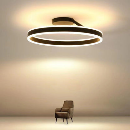 Luxury Golden Overhead LED Light