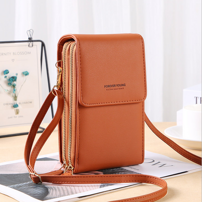 Spacious Stylish Crossbody Smartphone Pouch