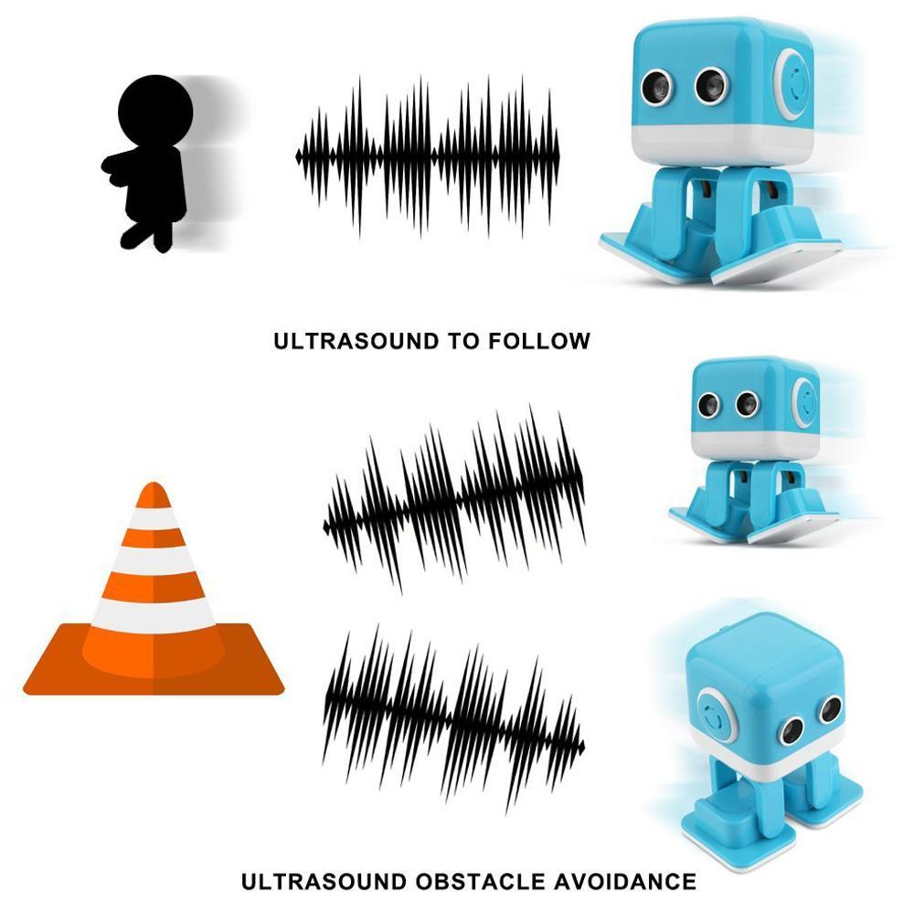 Colorful Interactive Robot Toy Cube
