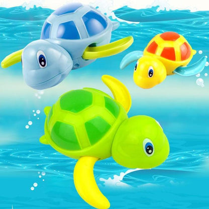Colorful Turtle Bathroom Toys - Luxicro