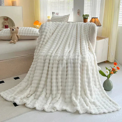 Cozy Warm Fuzzy Throw Blanket