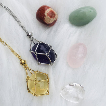 Shiny Stone Gem Necklace